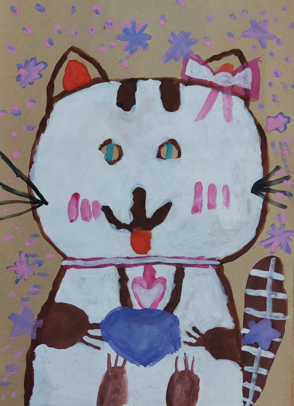 Милая кошечка