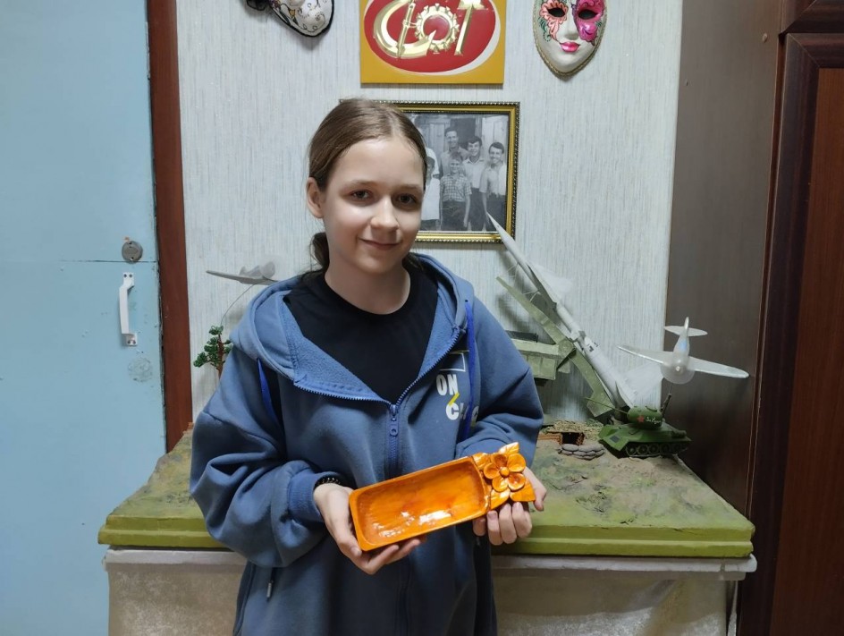 Сальная доска "Цветок"
