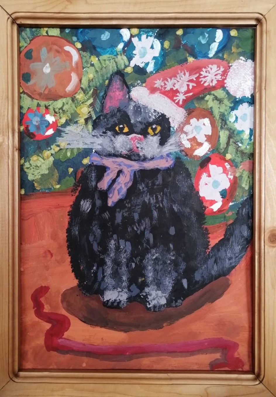 Новогодний кот