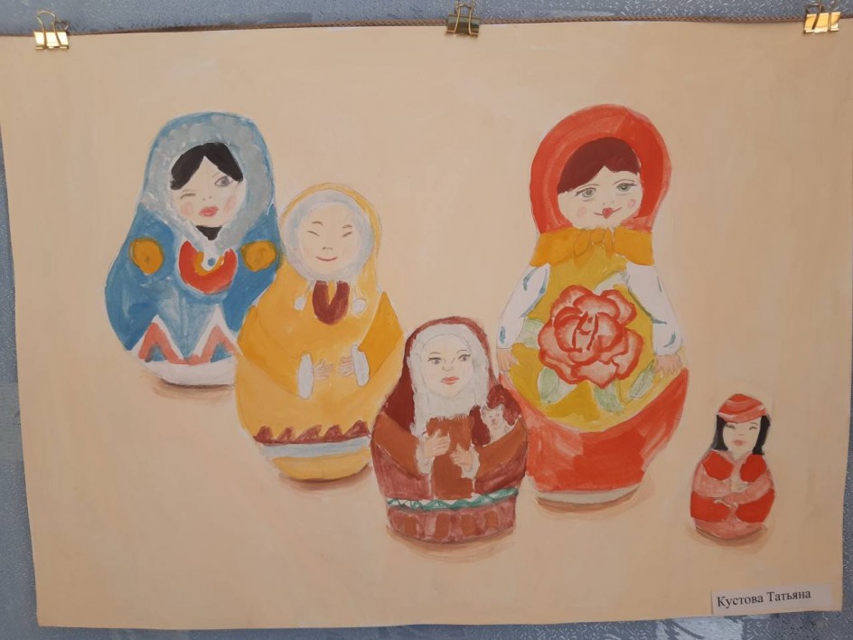 Народные матрешки