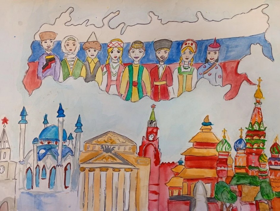 Славься, великая, многоязыкая, братских российских народов страна