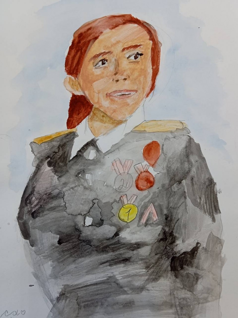 Лётчица Мария Долина