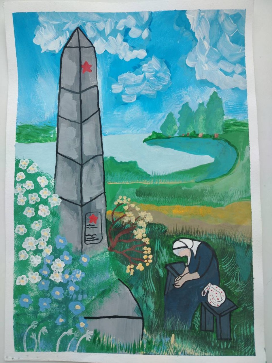Интерпретация картины Баскакова Н.Н. "Разговор с сыном"