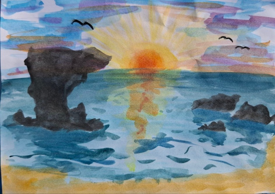 Лето на море