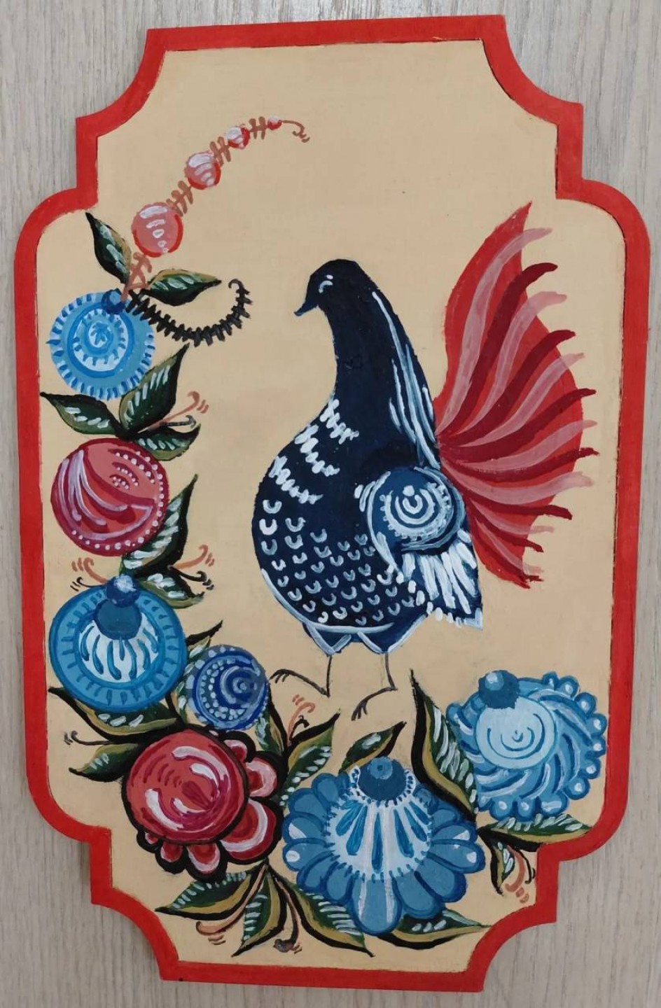 Городецкая птица
