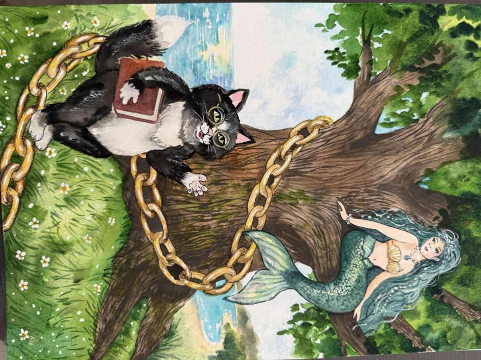 Кот и Русалка