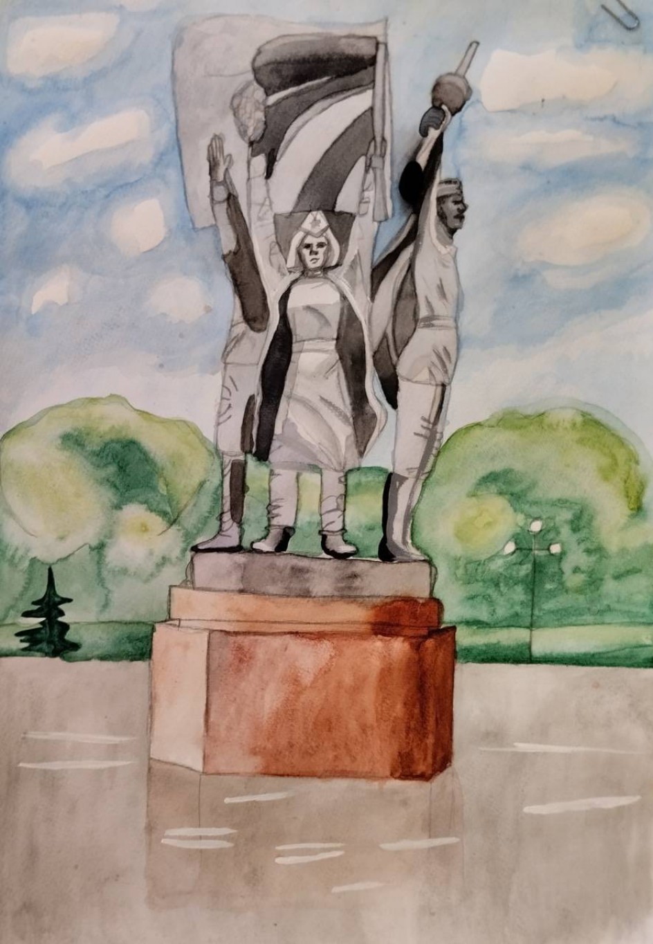 "Памятник в городе Белгород"