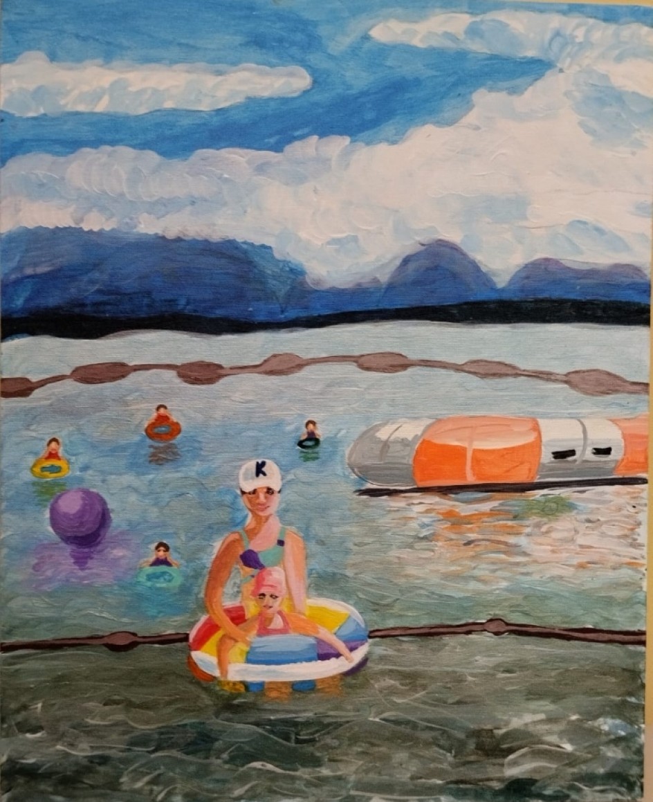 Море радости и солнца.