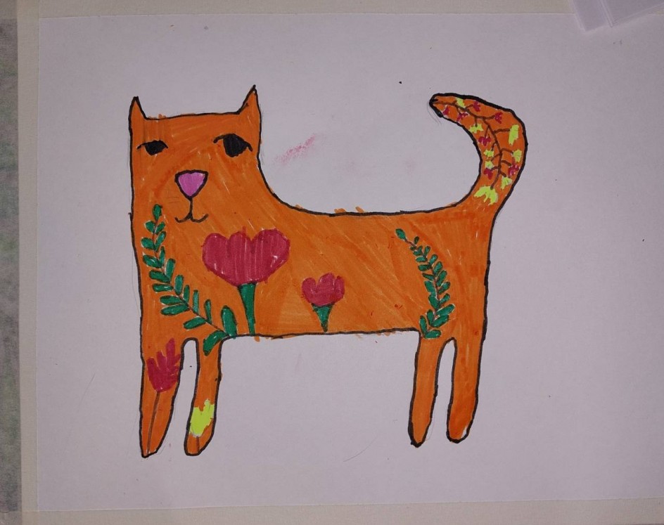 "Котик расписной"