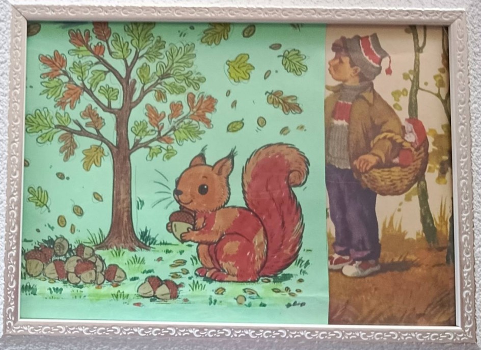 Сказка в осеннем лесу