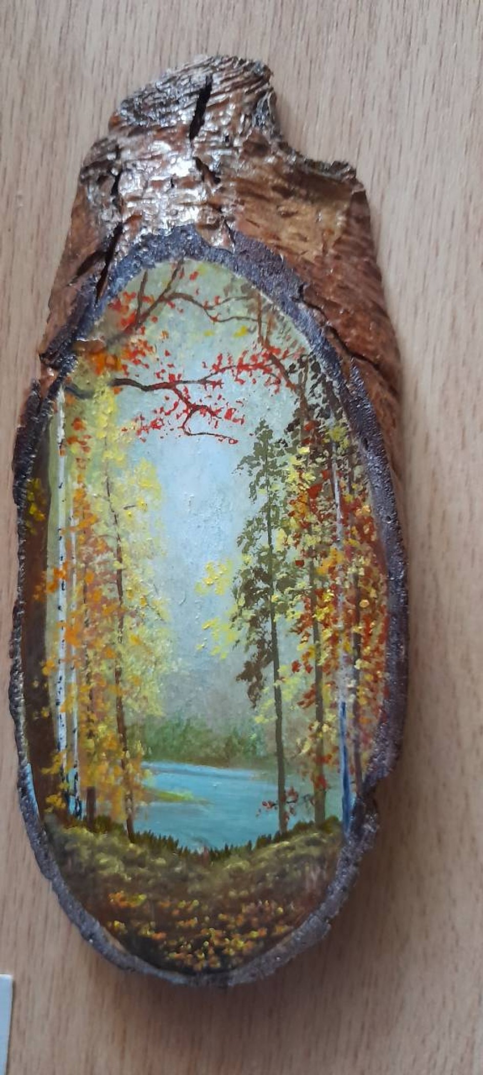Лес, словно терем расписной