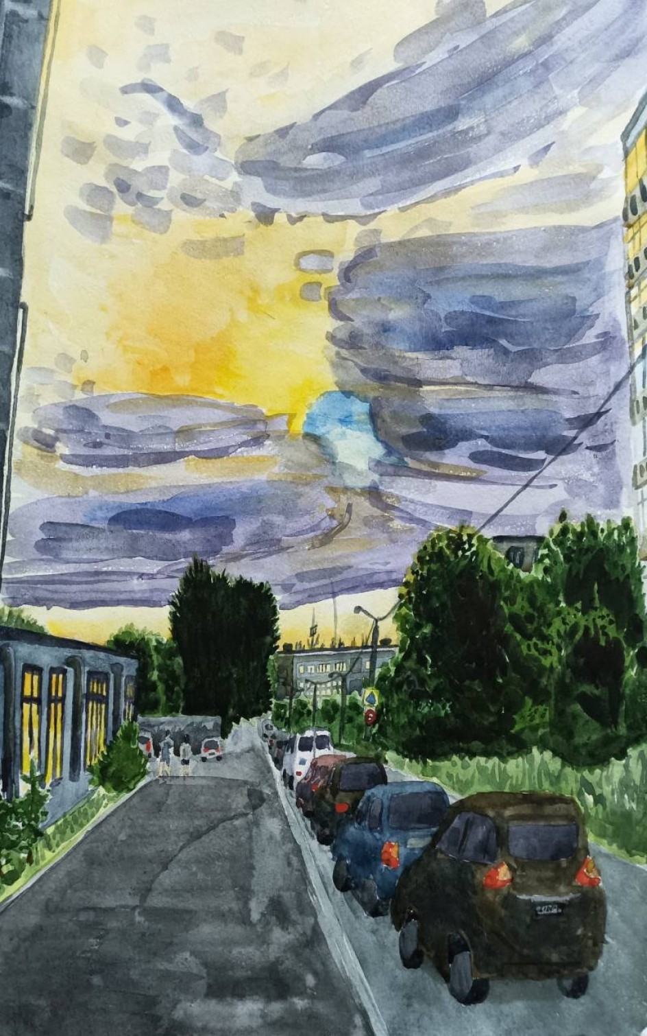 Вечерняя дорога