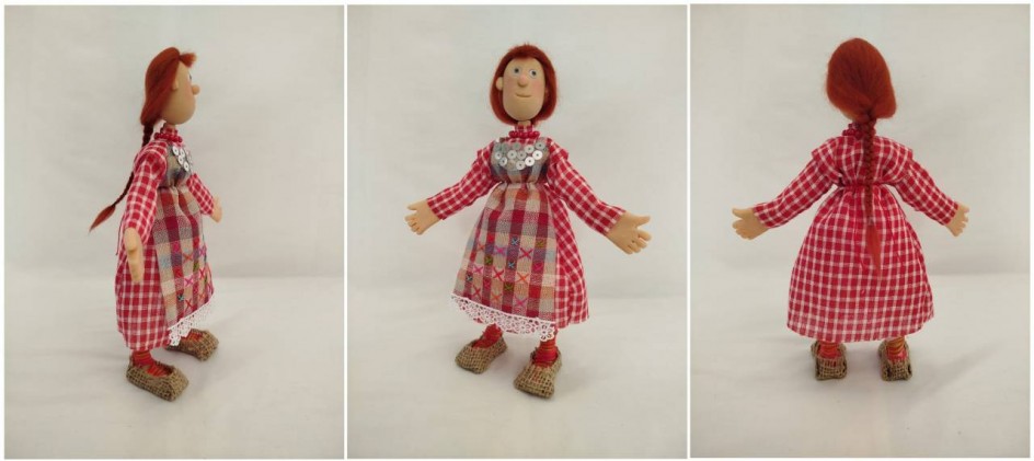 «Зарни бугоре» (мой золотой клубочек). Кукла удмуртка