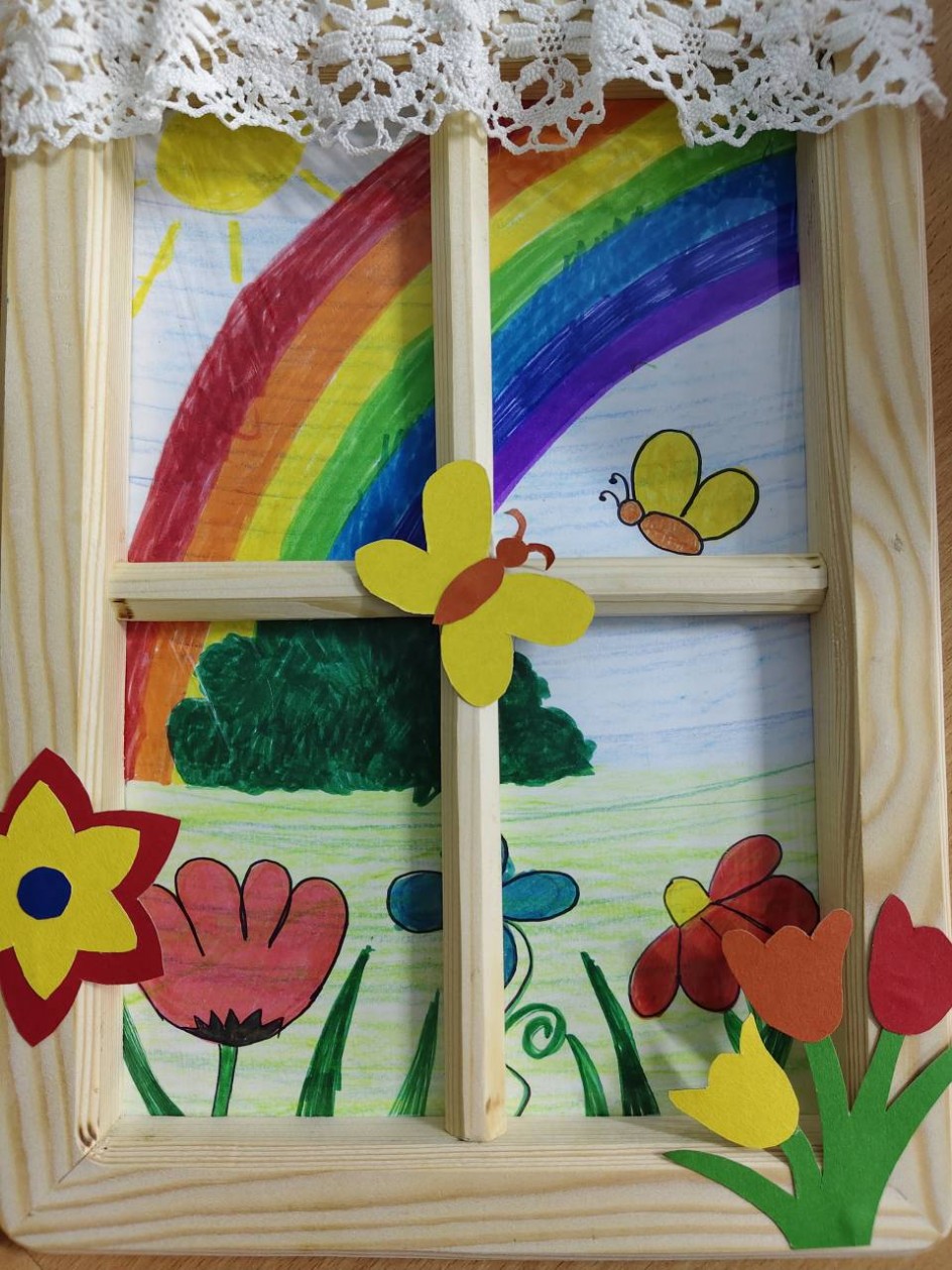 Красота природы из окна.
