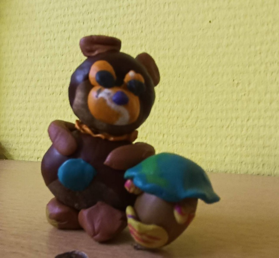 "Мишутка с другом..."