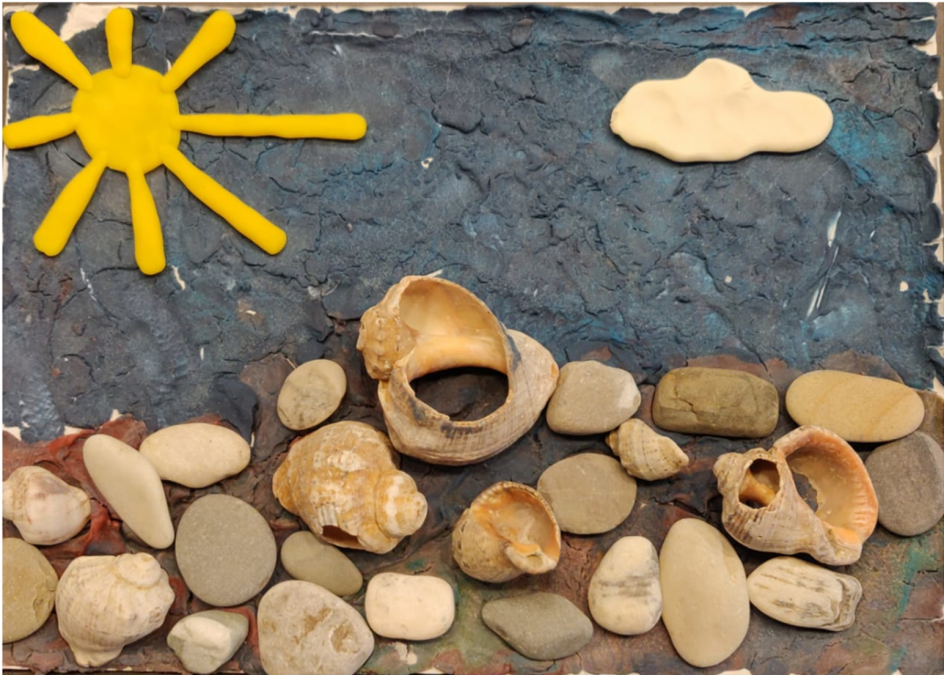 пластилиновые камни. поделки из гальки. пластилиновые камни. панно из камней для детей. морские камушки из пластилина.