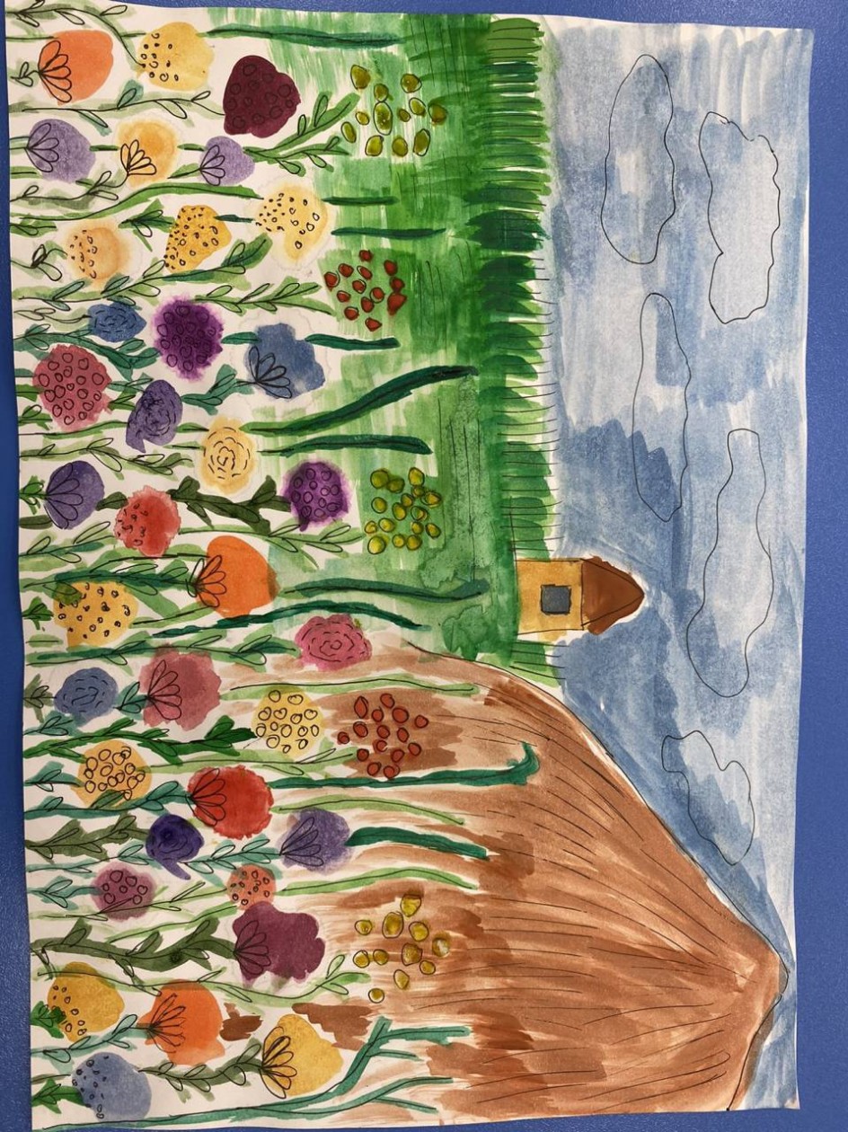 Вечер в деревне