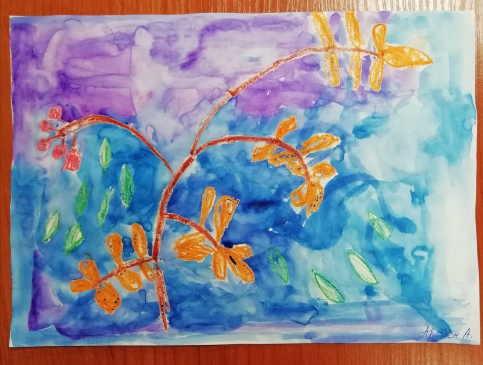 Ветка рябины