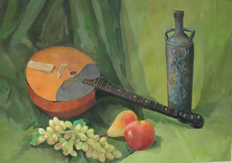,,Натюрморт с мандолиной,,