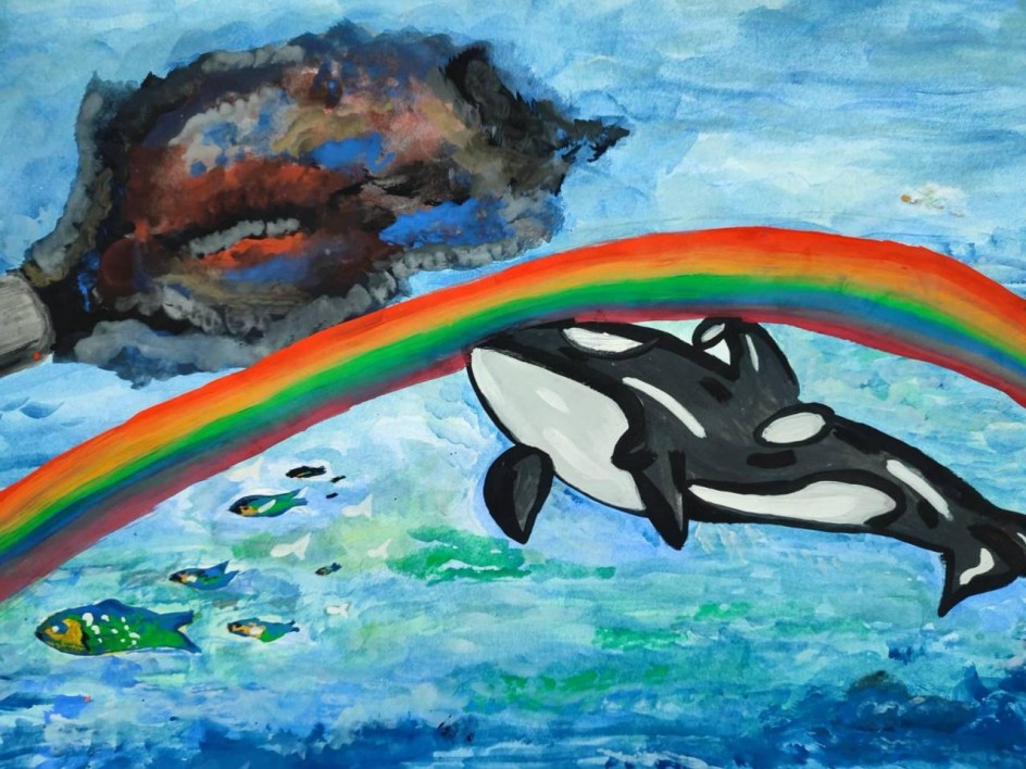 В воде есть тоже жизнь