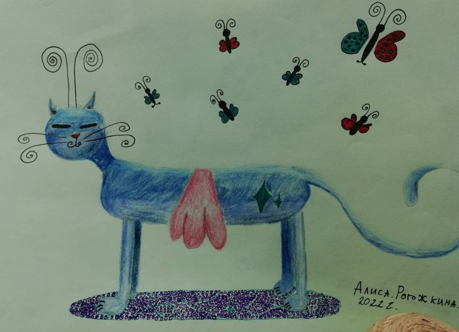 Моя кошка фантазерка