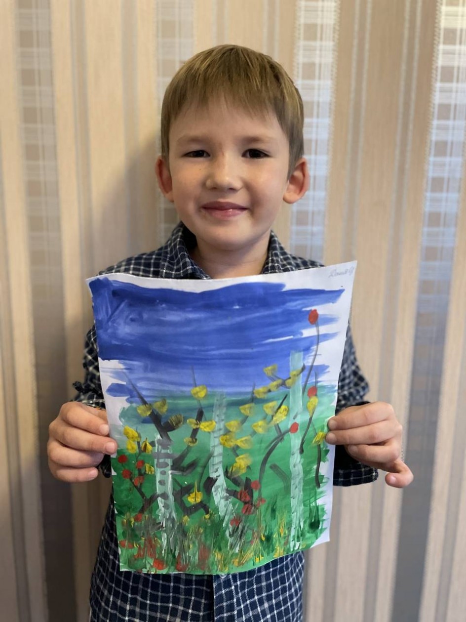 Родные березки