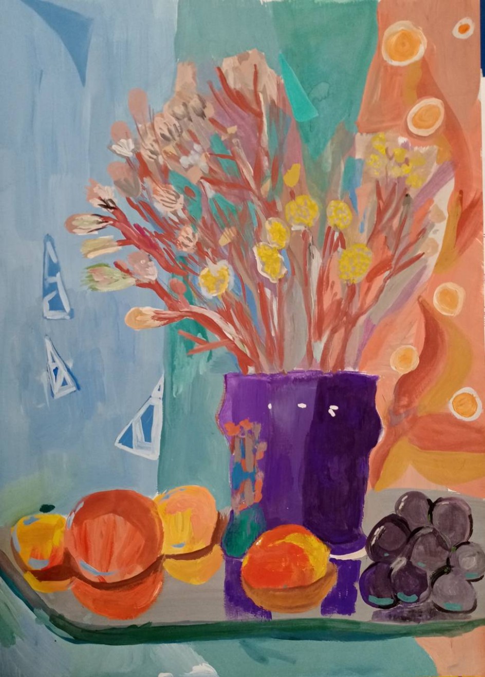 Натюрморт с цветами