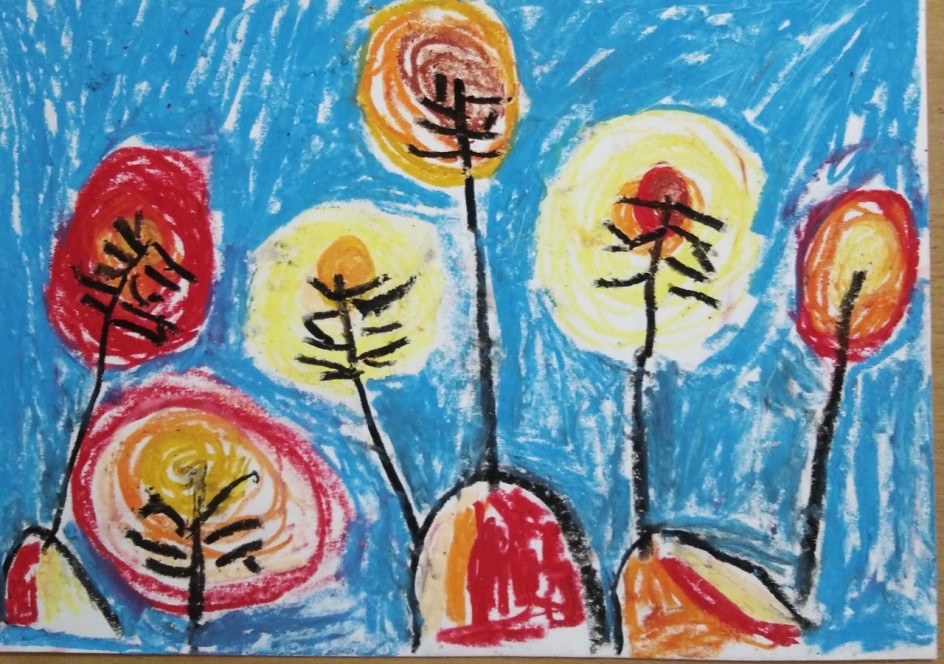 Художница осень