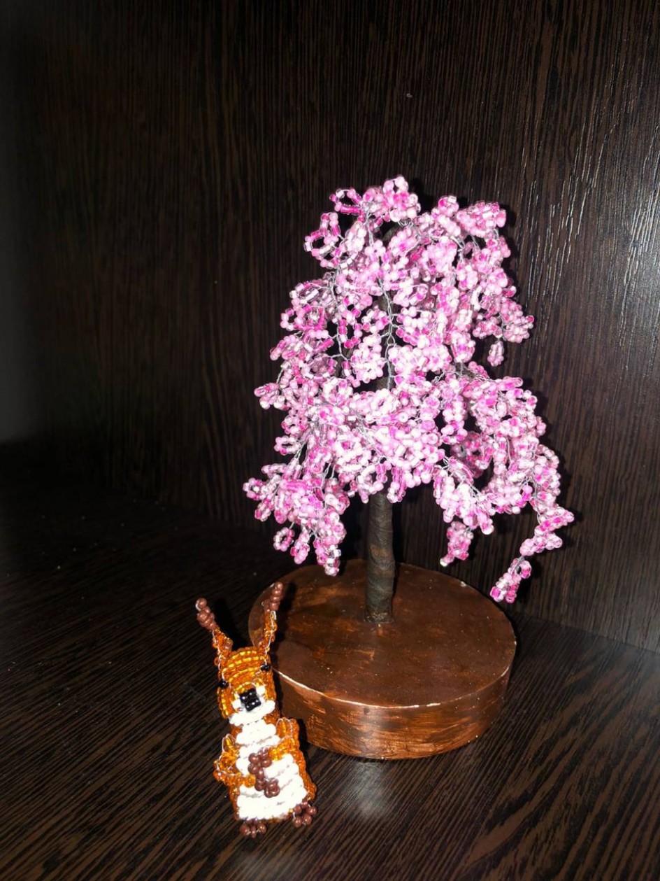 Белочка и дерево