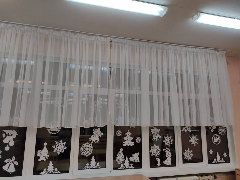 Зима на окошке