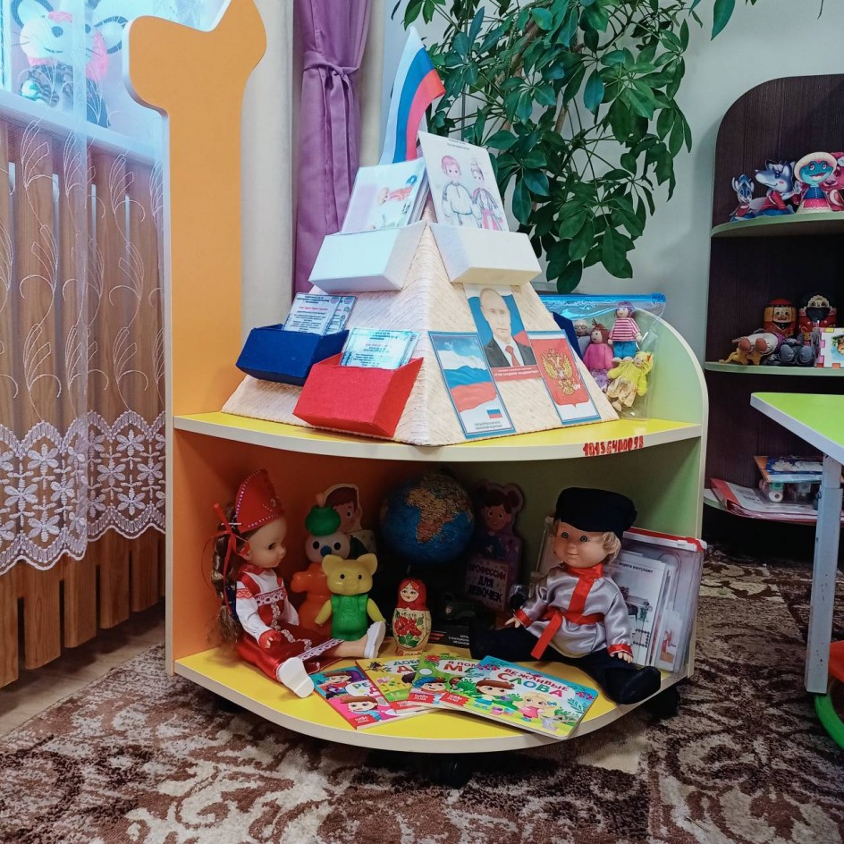 Уголок патриотического воспитания