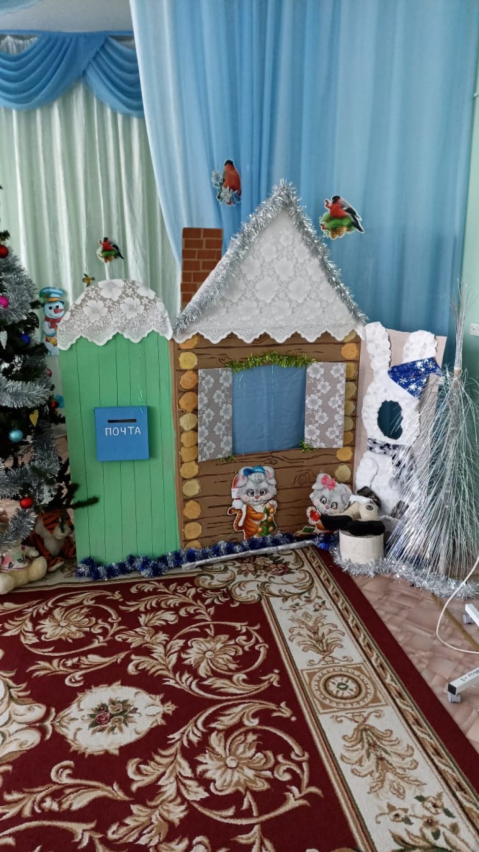 Оформление к новогоднему празднику