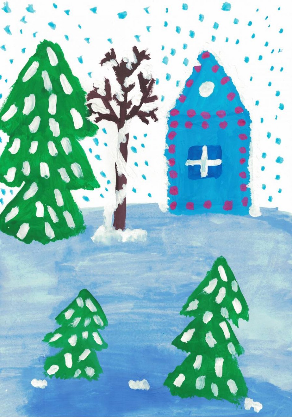 Зимний пейзаж