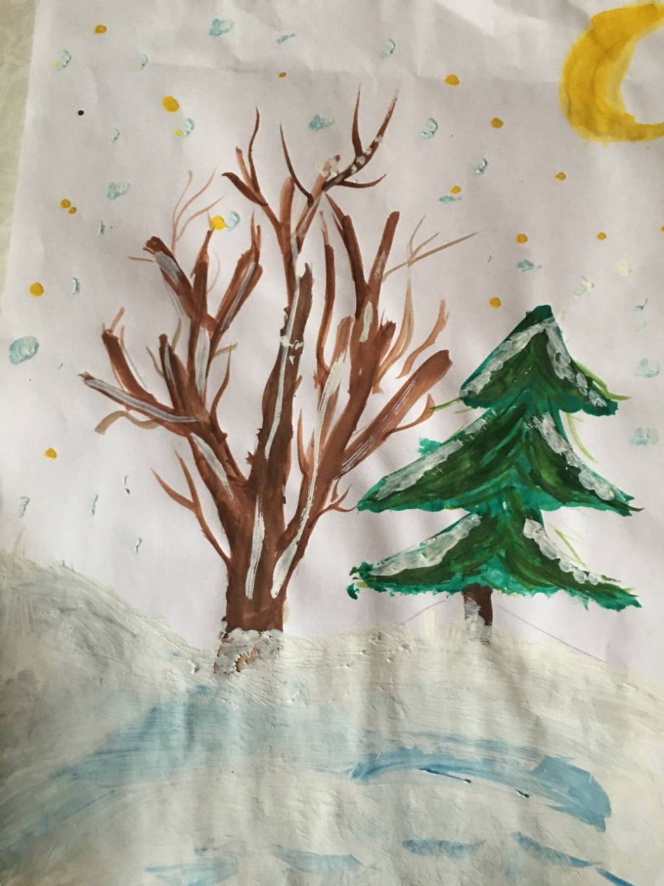 "Зима в лесу"