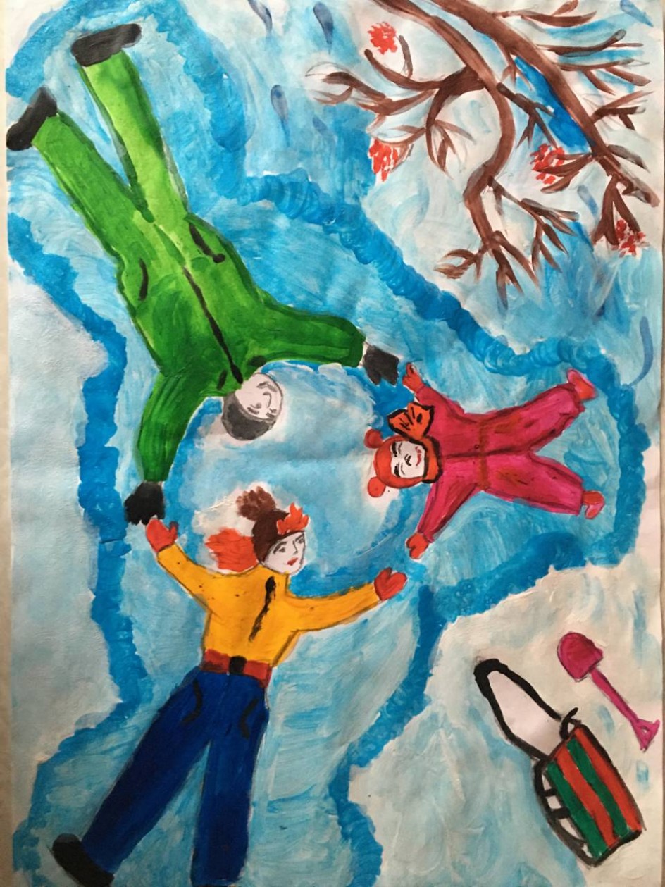 " Ах как весело зимой"