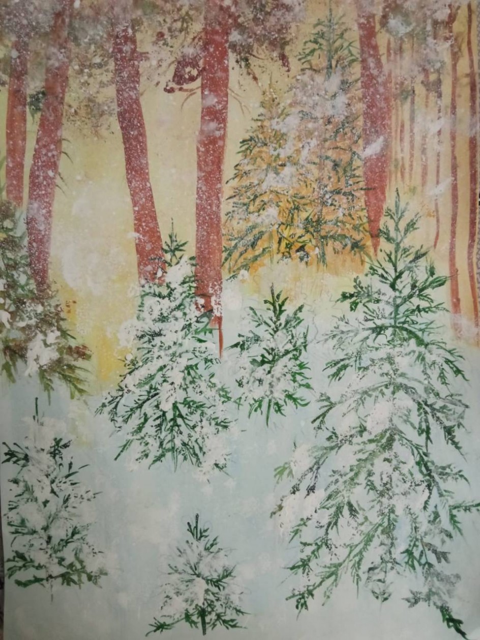 Зима в лесу