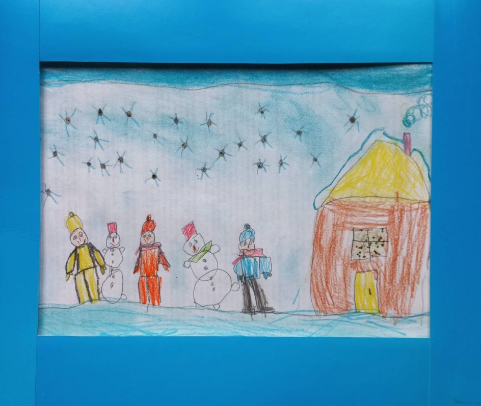 Веселый зимний день