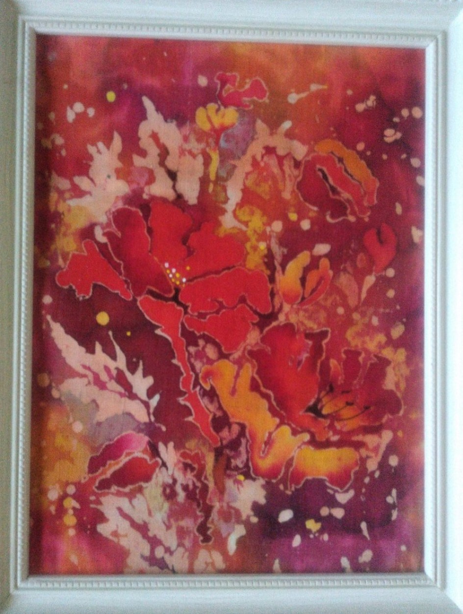 "Маки"-батик