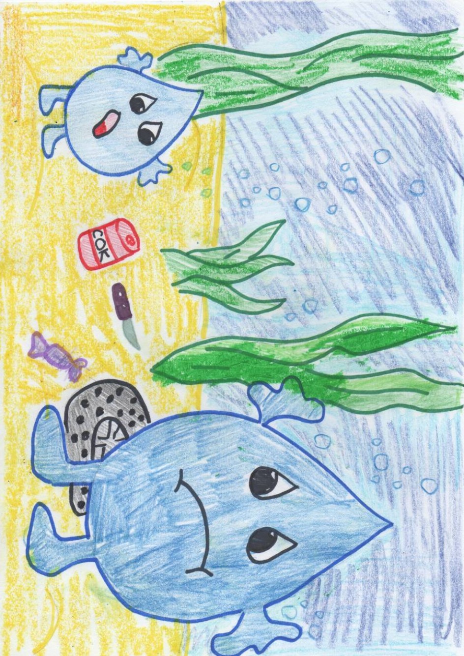 Не засоряйте водоёмы