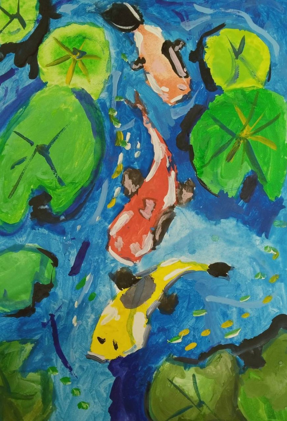 Три волшебных рыбки