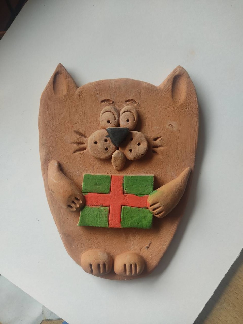 Праздничный кот