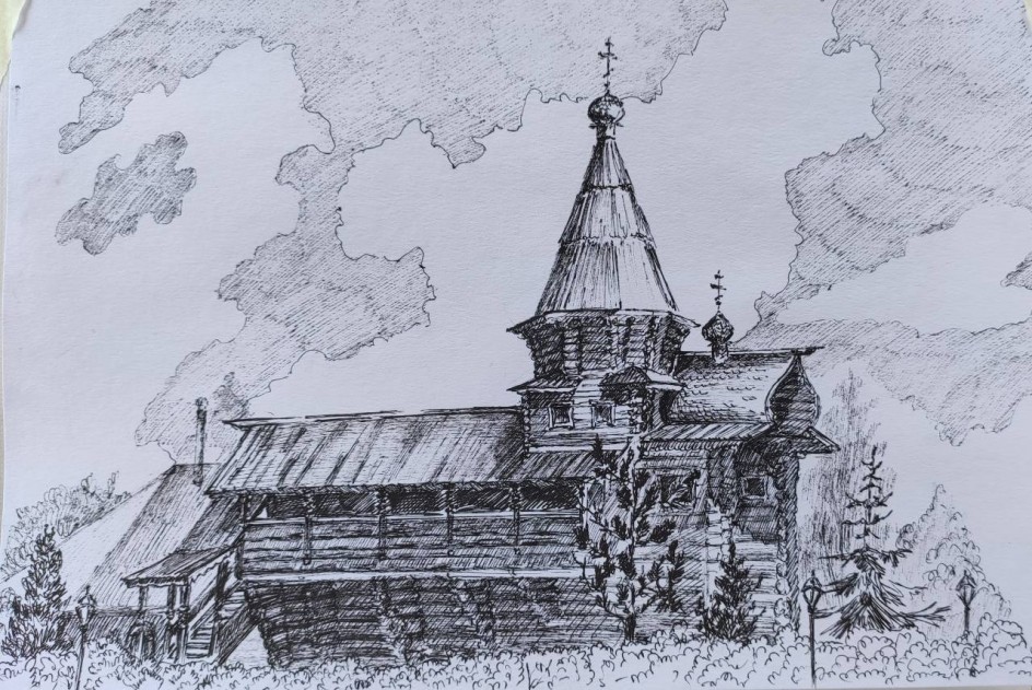 У храма на истоке Днепра
