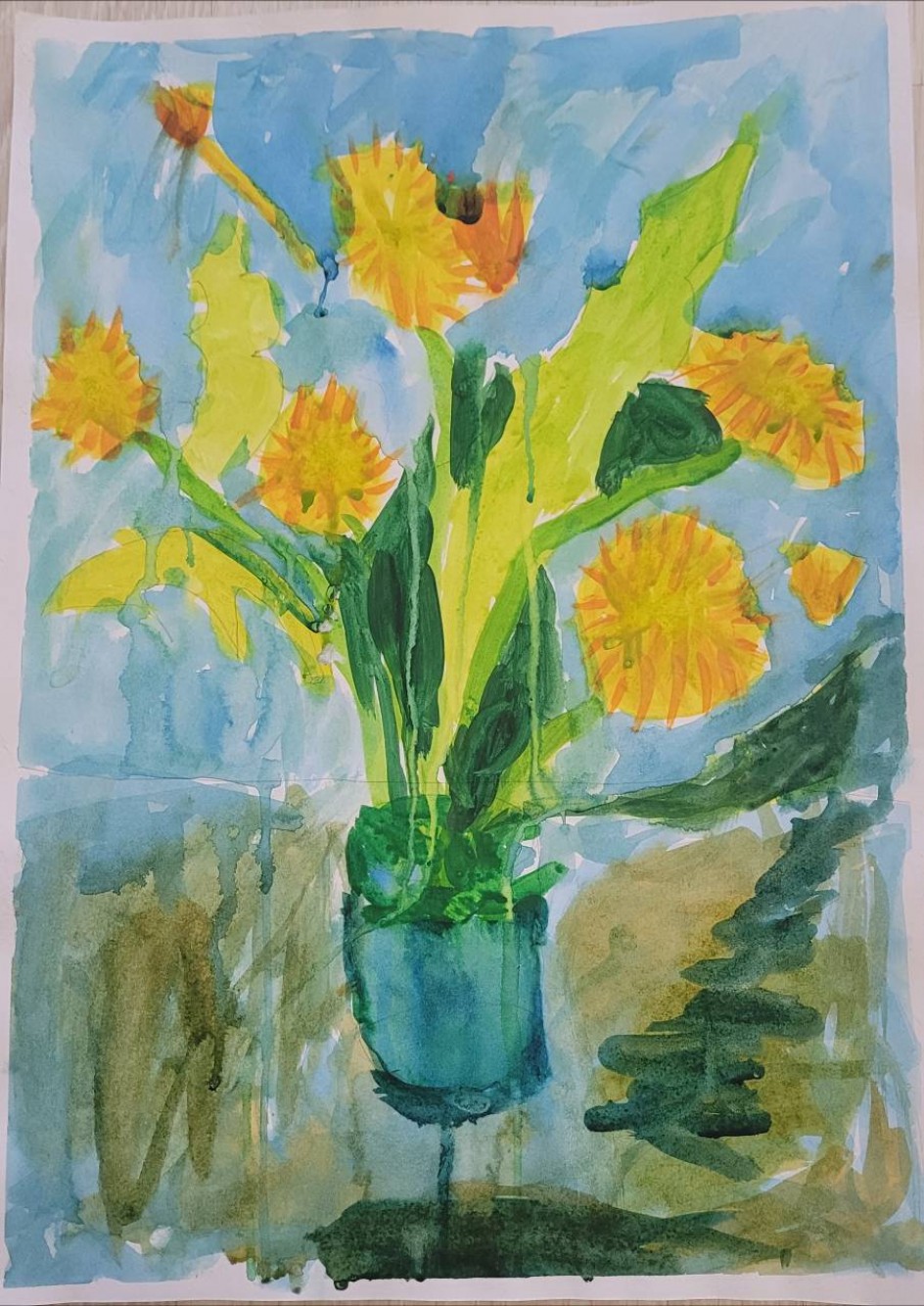 Подсолнухи