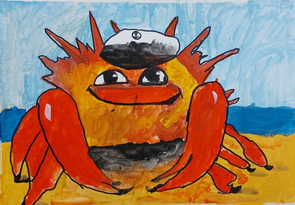 "На морском песочке"