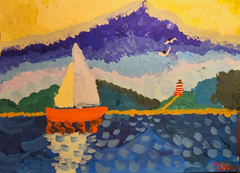 Горы, море, яхта