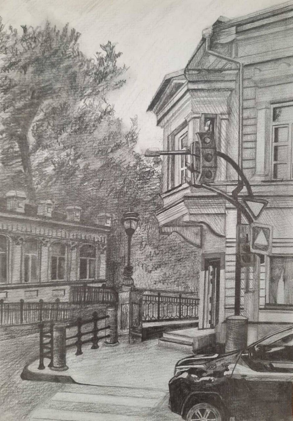 Летняя улочка