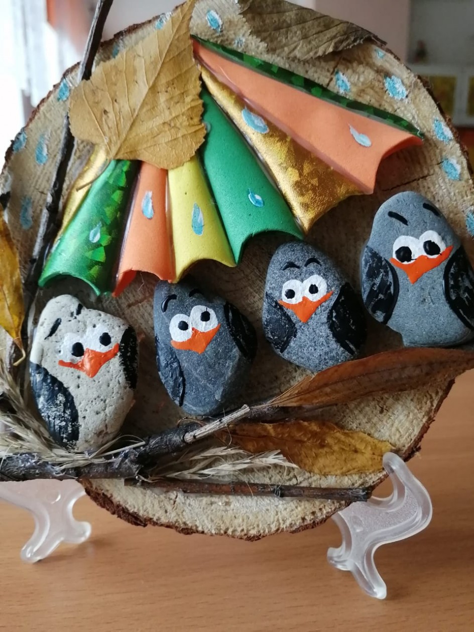 Осенний домик для птиц