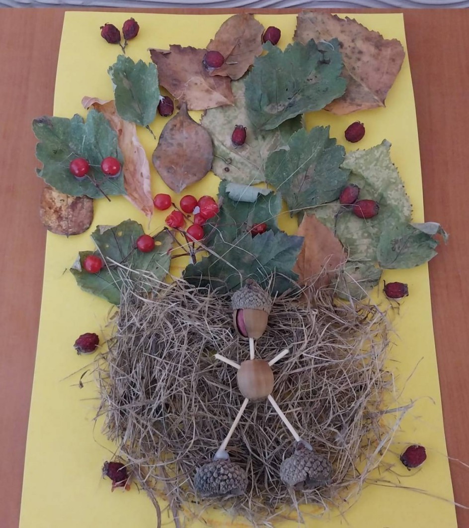 На осенней полянке