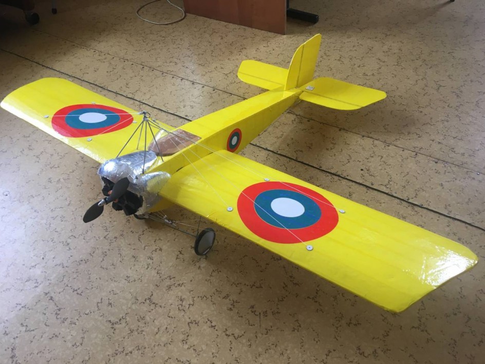 «Радиоуправляемая модель-копия самолета  «Moran-Saulnier G»