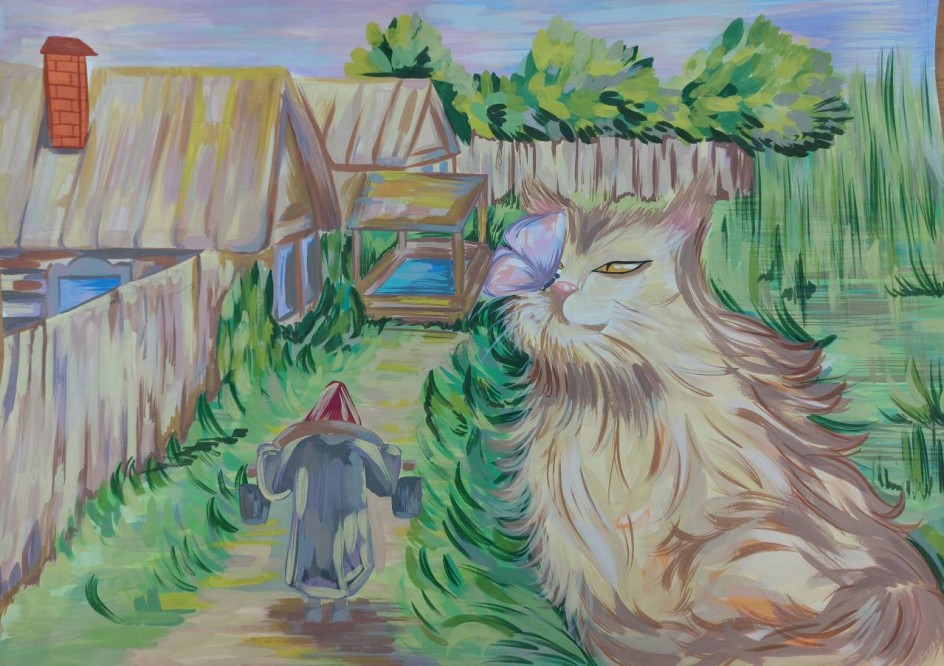 Деревенский кот